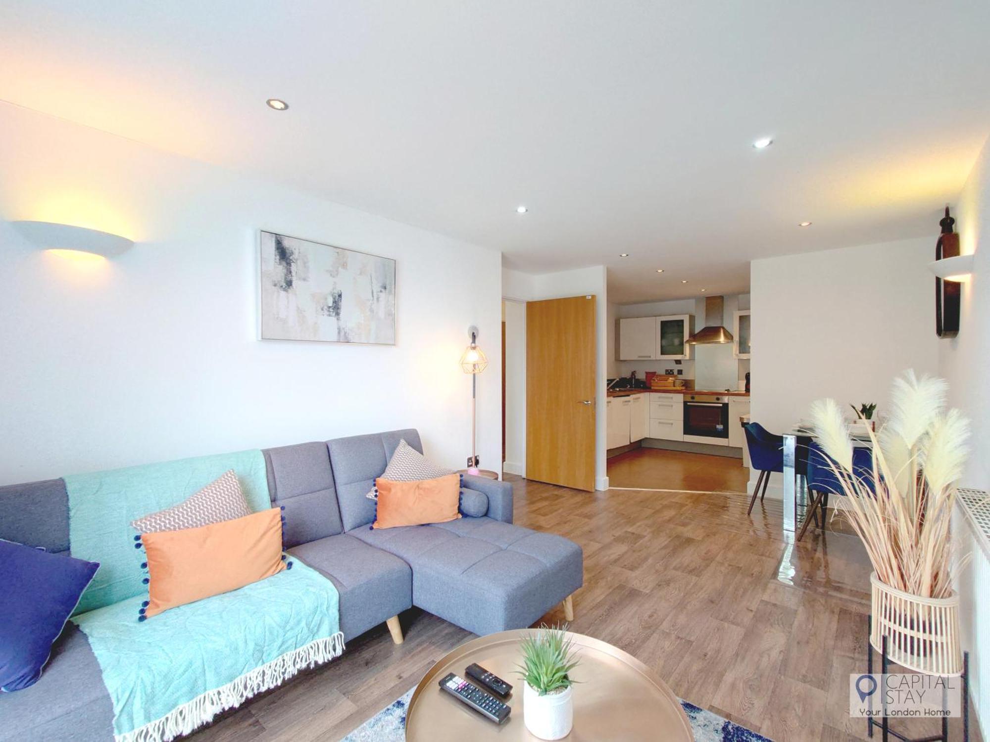 Apartament Two Bed Serviced By Docklands *